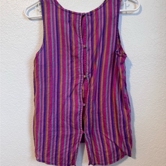 Lord and Taylor small tank top blouse stripes - Picture 5 of 5